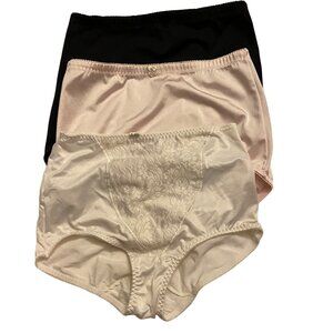#7992 Set of 3 Women's Tummy Control GIRDLES Size Large